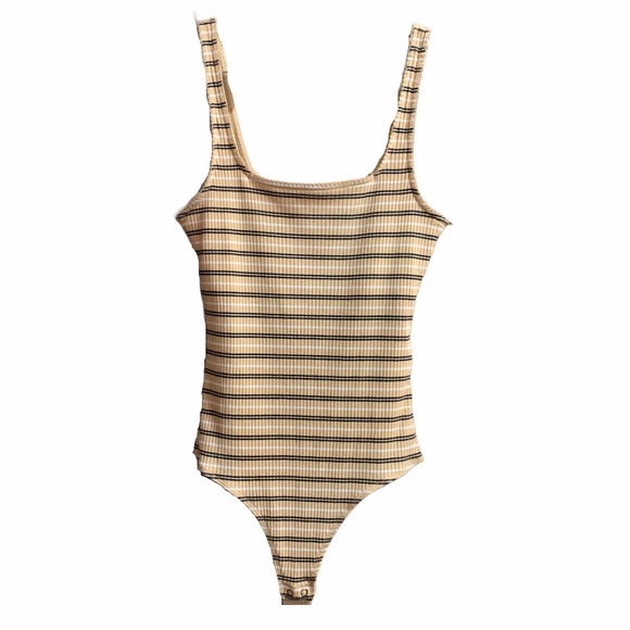 Hollister Tops - Beige Tank bodysuit